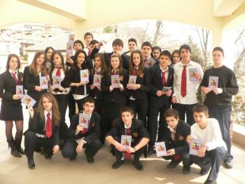 8th graders participated successfully in an international writing competition "We Are Writers"...