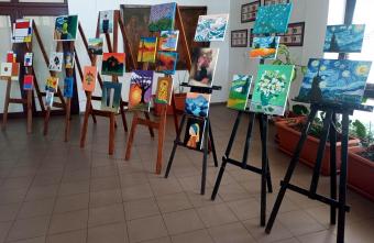 Exhibition of students' reproductions