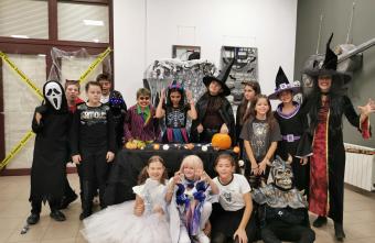 Halloween Night At the College