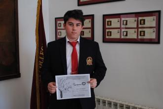 Denislav Kerchev from 10th grade took part in the Spring National Physics Competition