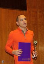 Antoni Ivanov is the best junior athlete of Veliko Tarnovo for 2015