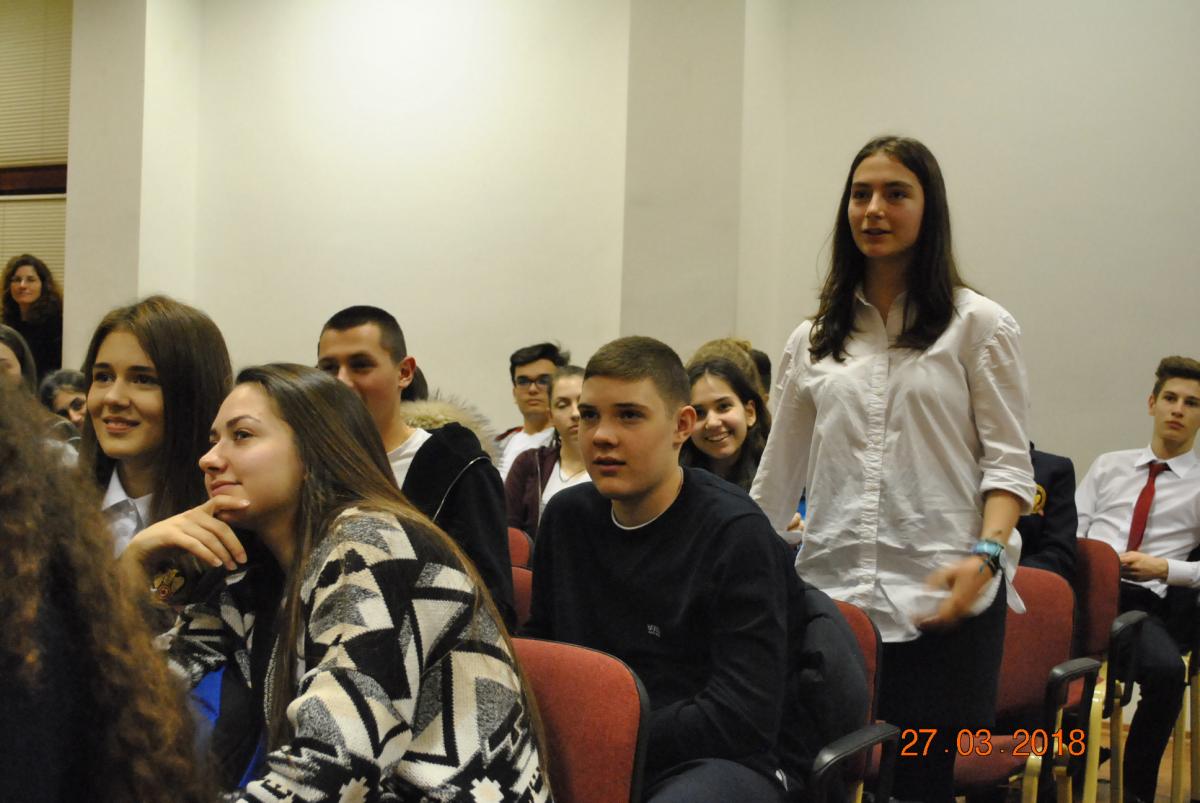 Meeting with the actor Leonid Yovchev