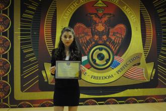 Margarita Karaivanova has received the Aneta Karaivanova Scholarship for a fourth time in a row